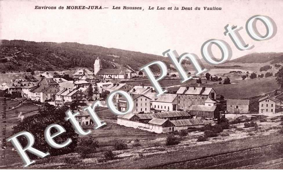 le lac et la Dent de Vaulion
