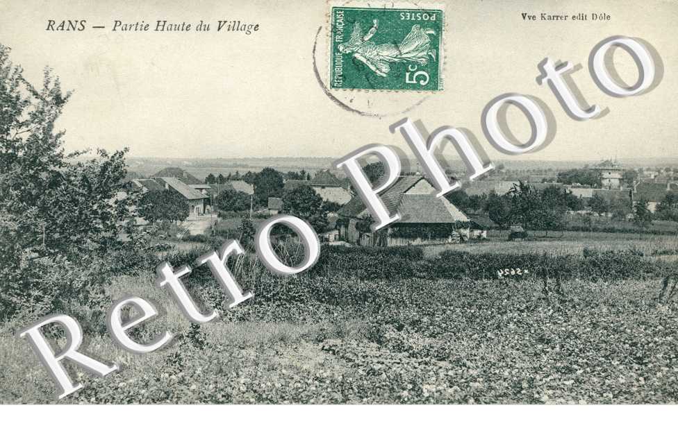 Partie haute du village