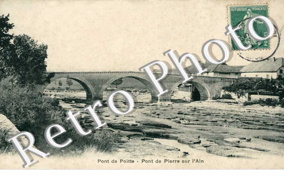 Pont de Pierre sur l'Ain