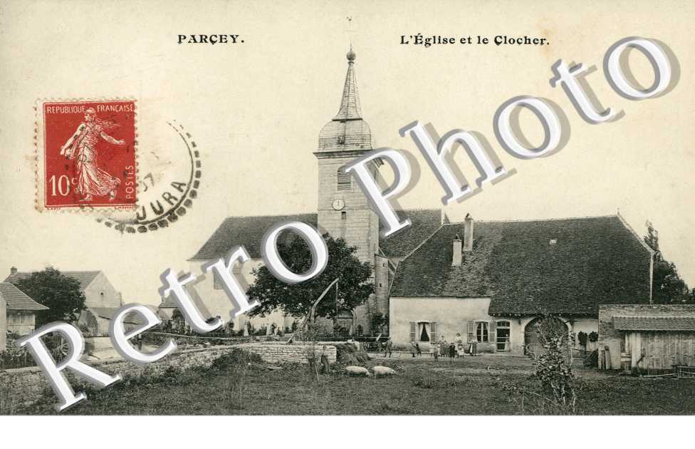 L'eglise et le clocher