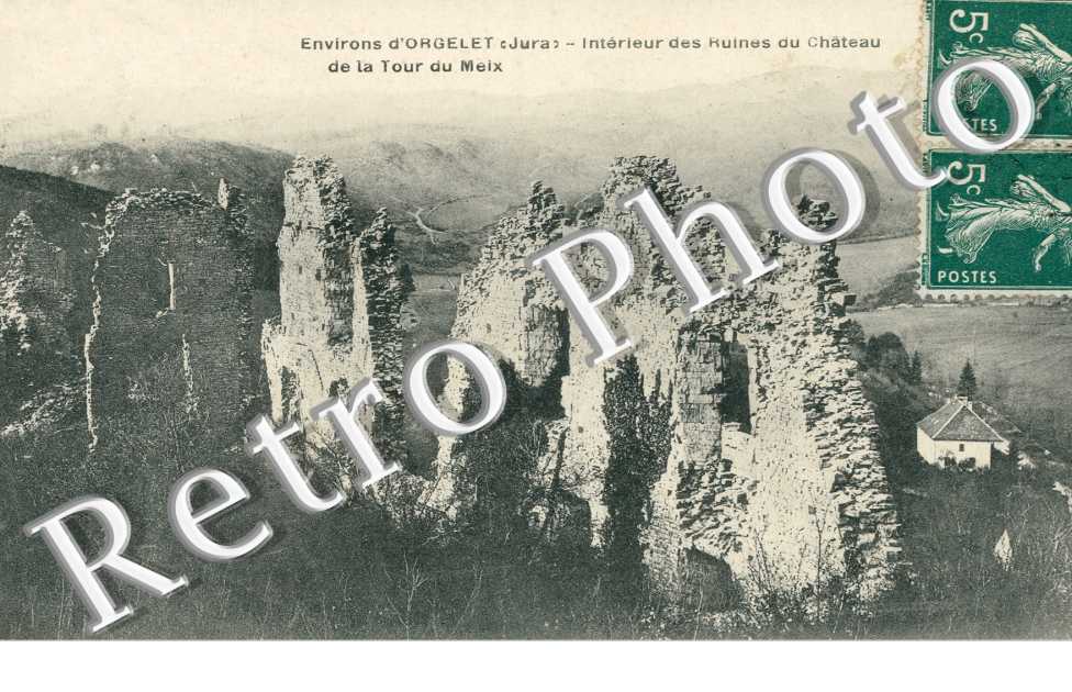 ruines du Chateau de la Tour du Meix