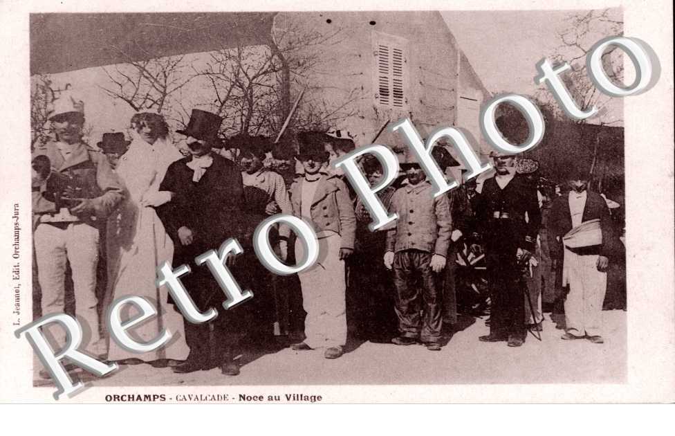 cavalcade, noce au village