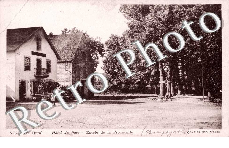 Hotel du Parc, Entree de la Promenade