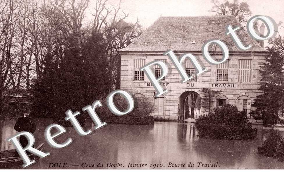 Crue du Doubs, janvier 1910 - Bourse du Travail