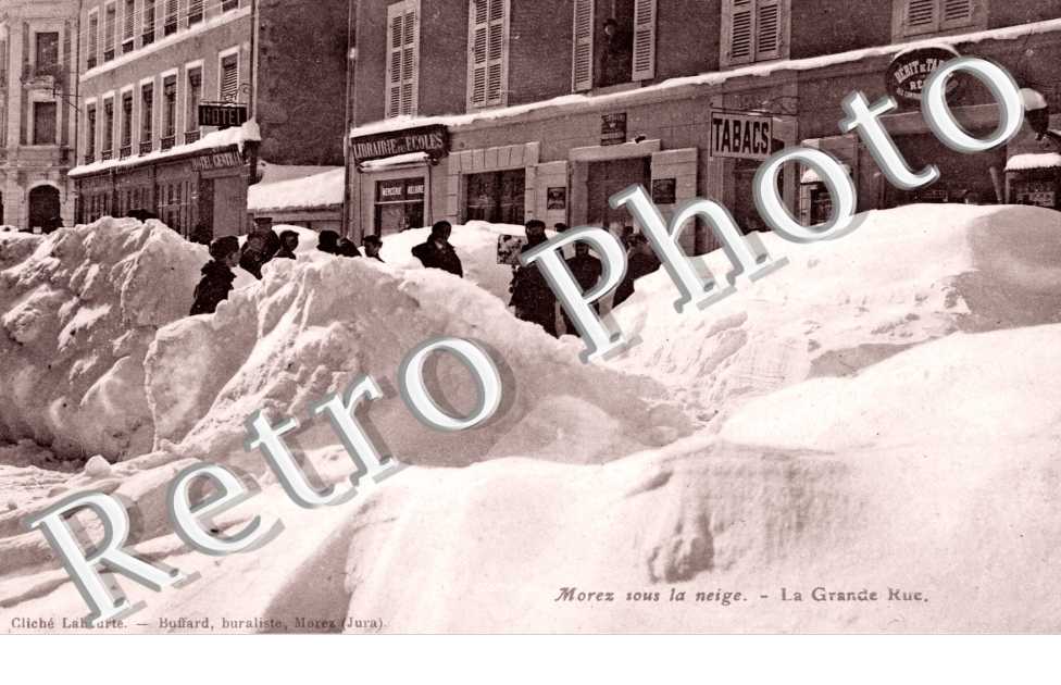 La Grande Rue sous la neige