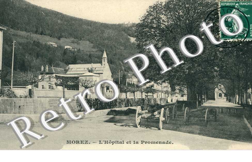 Hopital et la promenade
