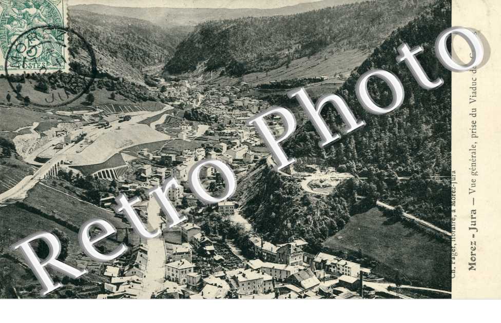 Vue generale prise du Viaduc des Crottes