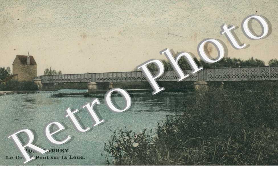 Le grand pont sur la Loue