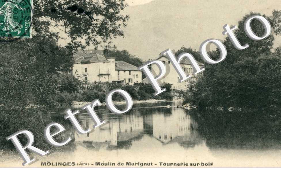Moulin de Marignat, Tournerie sur Bois