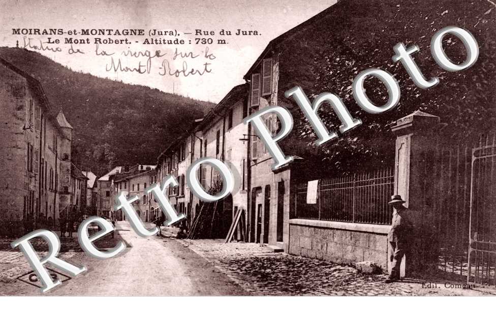Rue du Jura, le Mont Robert