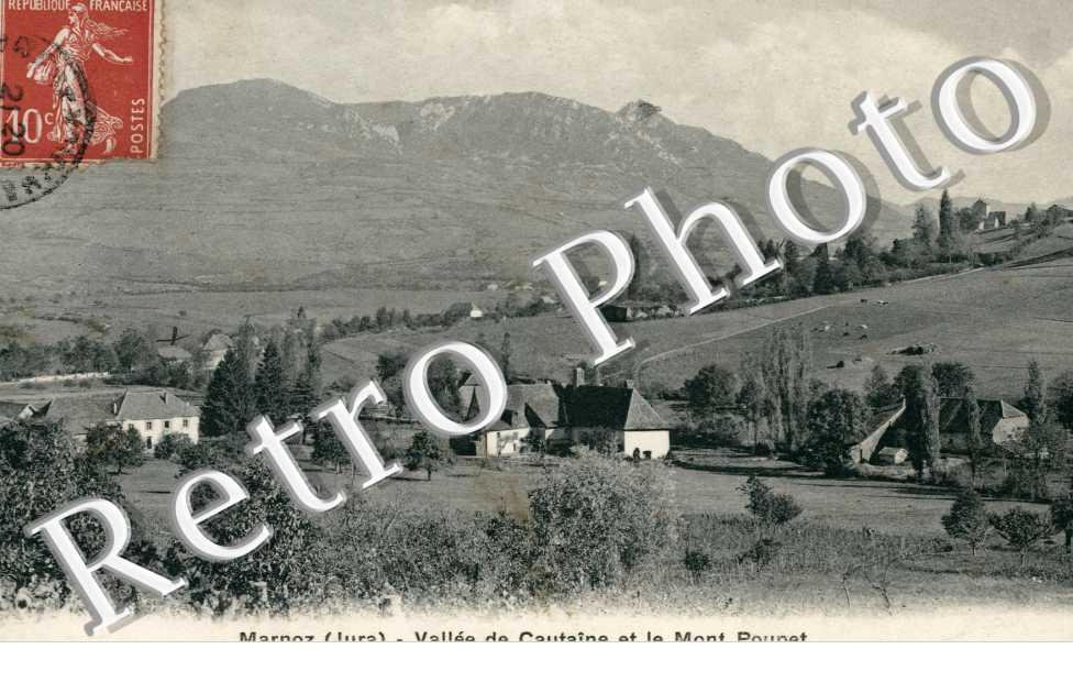 Vallee de Cautaine et le mont Poupet