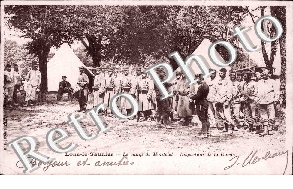 CAmp de Montciel, inspection de la Garde