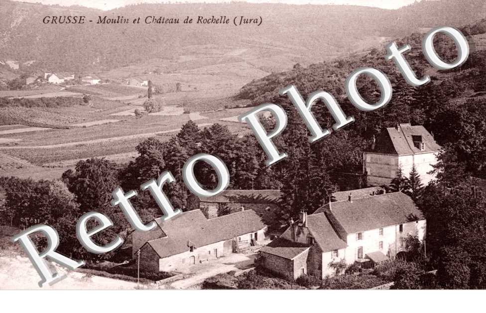 Moulin et chateau de Rochelle