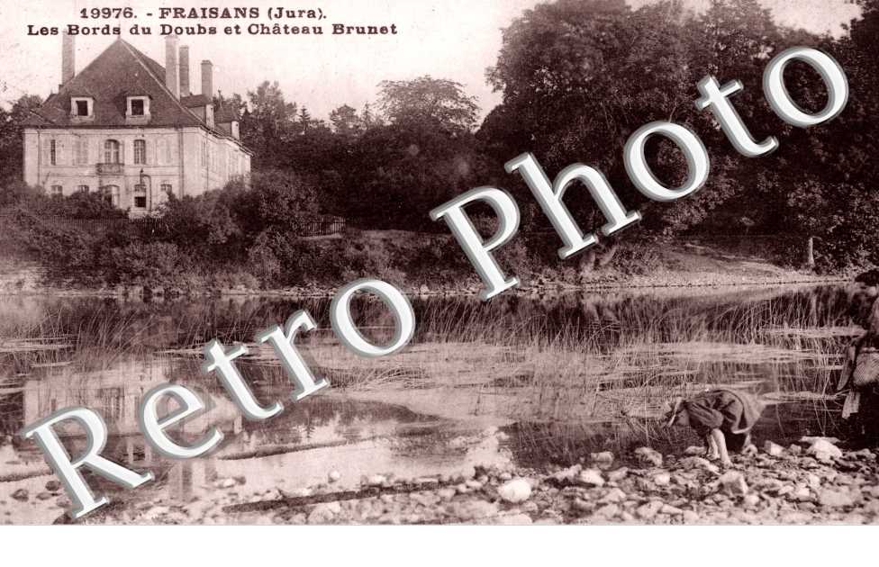 Les Bords du Doubs et Chateau Brunet