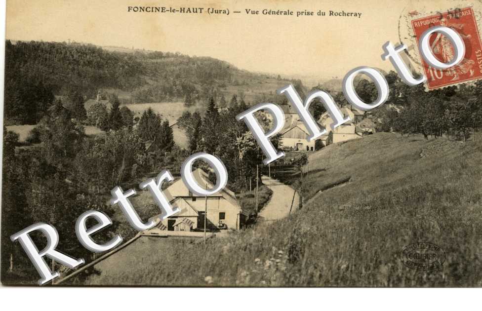 vue generale prise du Rocheray