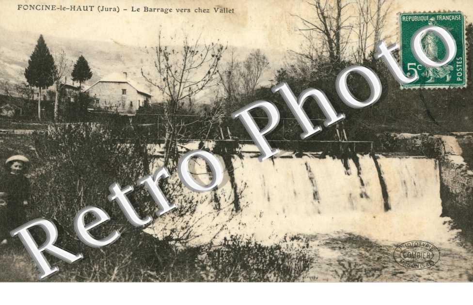le barrage vers chez Vallet