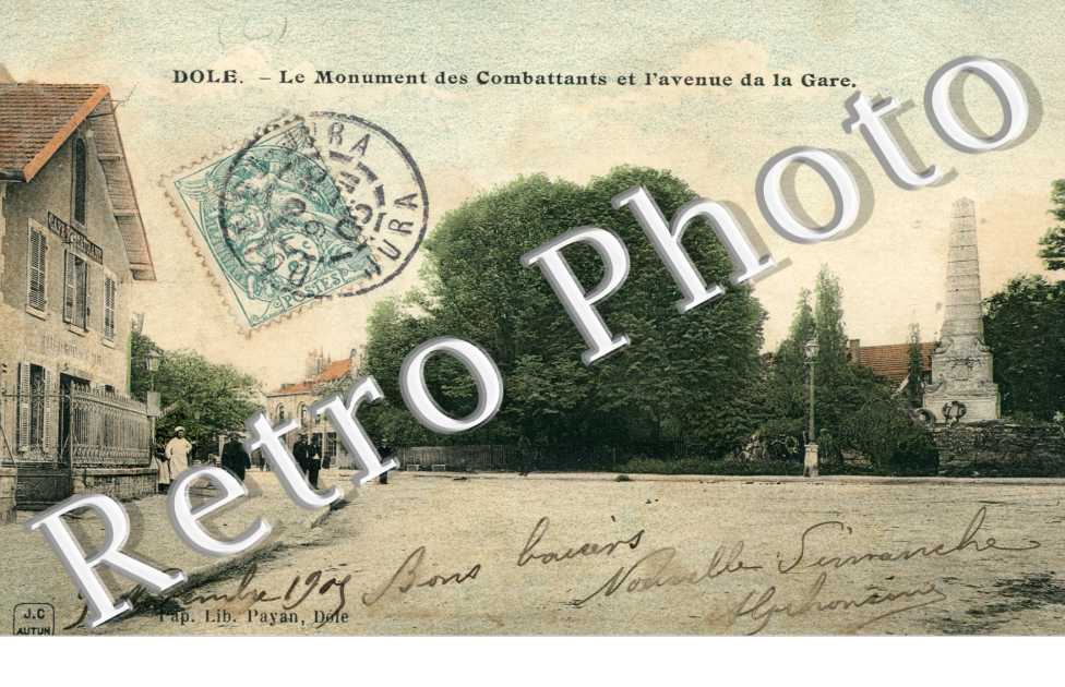 Monument des Combattants et Avenue de la Gare