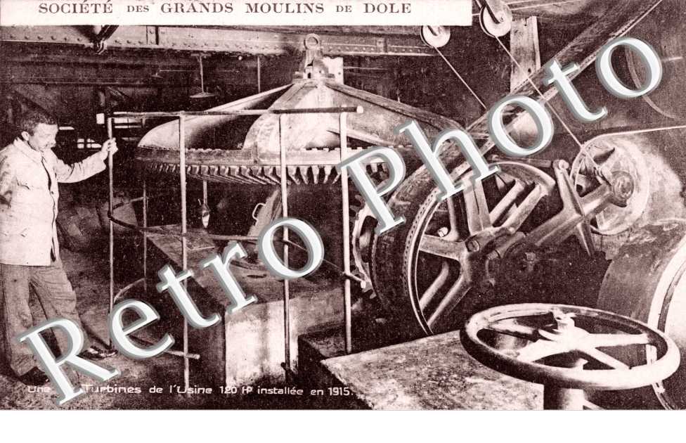 Societe des Grands Moulins de Dole, une Turbine