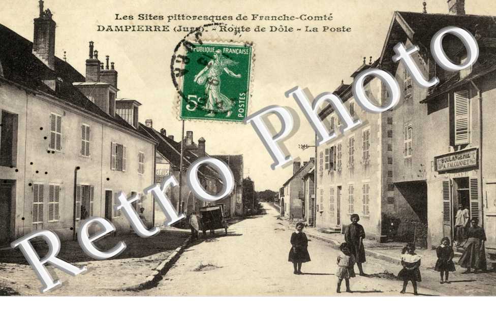 Route de Dole - La poste
