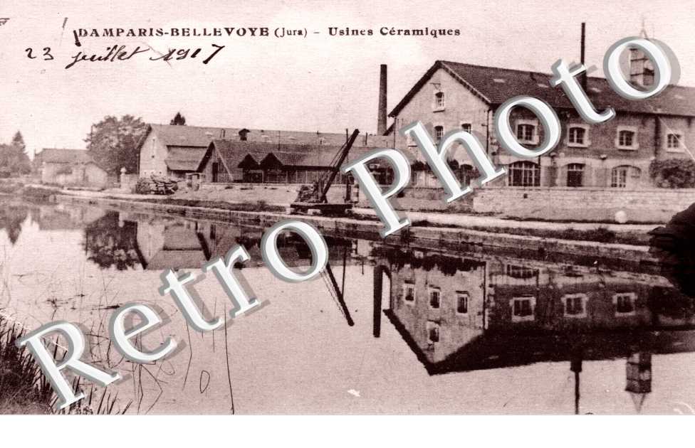 Damparis-Bellevoye  Usines ceramiques
