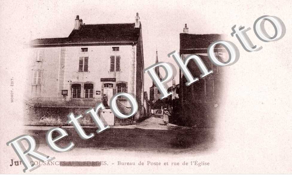 bureau de poste et rue de l'eglise