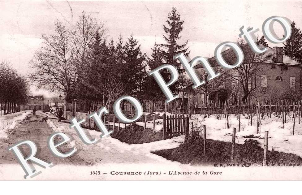l'avenue de la gare