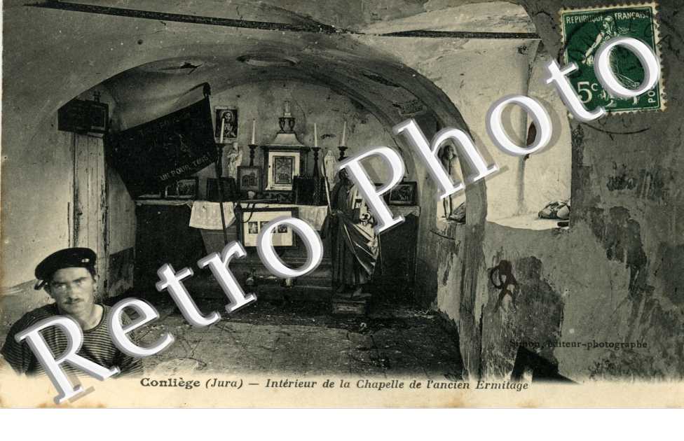 Interieur de la Chapelle de l'ancien Ermitage