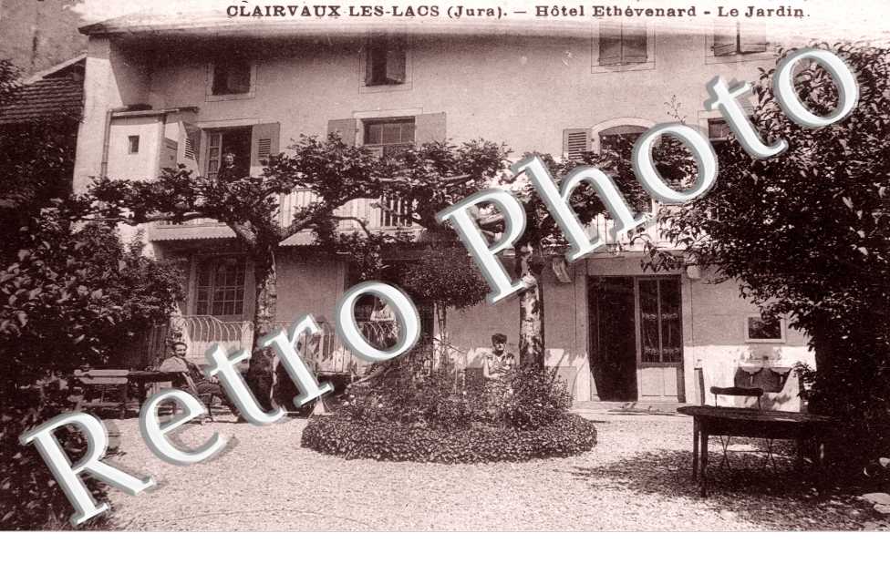 hotel ethevenard, le jardin