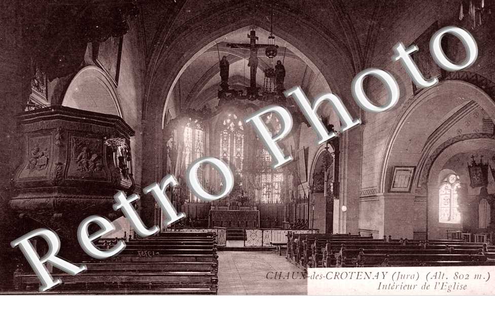 interieur de l'eglise