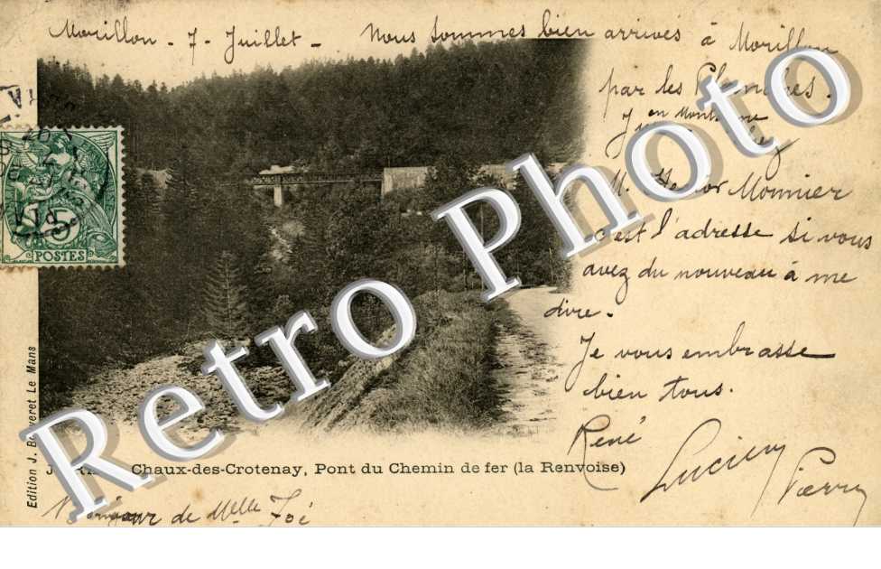 Pont du chemin de fer (la Renvoise)