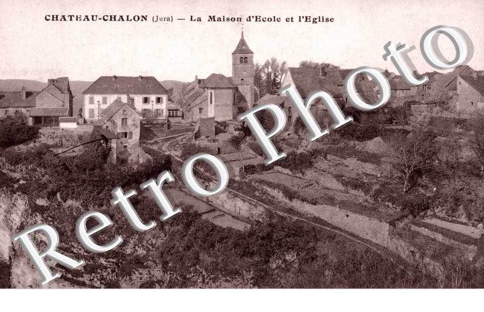 La Maison d'Ecole et l'Eglise
