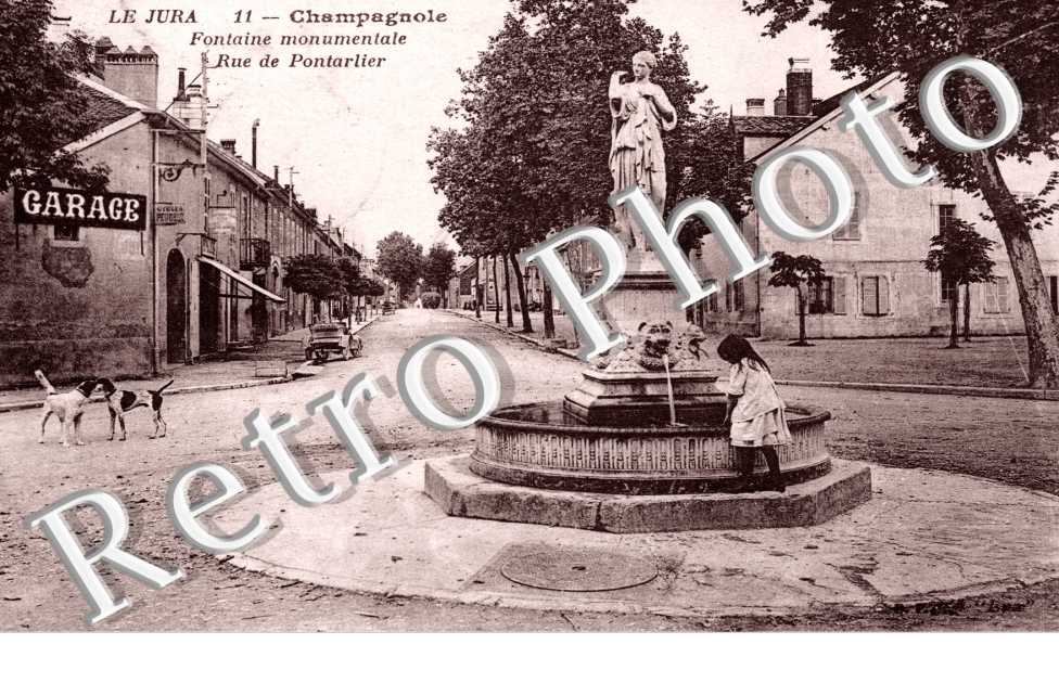 Fontaine monumnentale, Rue de Pontarlier
