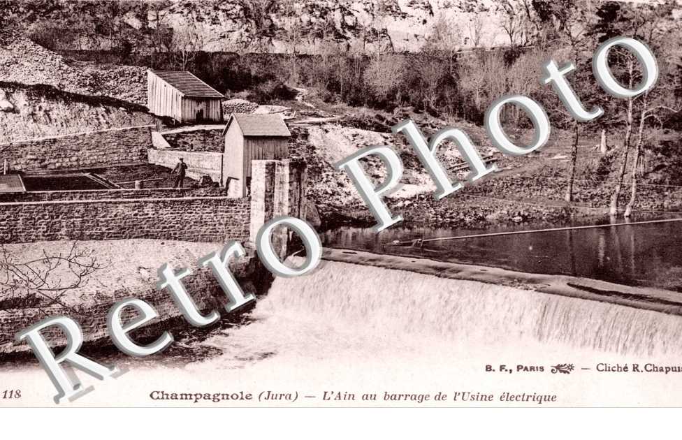 L'ain au Barrage de l'Usine electrique