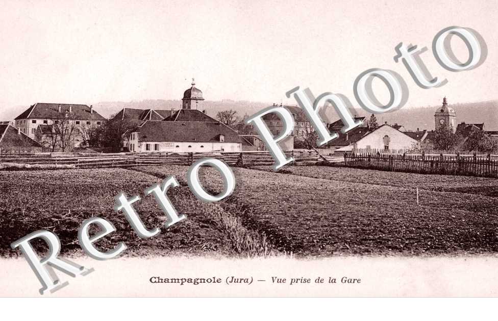 Vue prise de la Gare