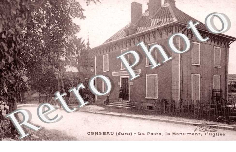 La Poste, le Monument et l'Eglise