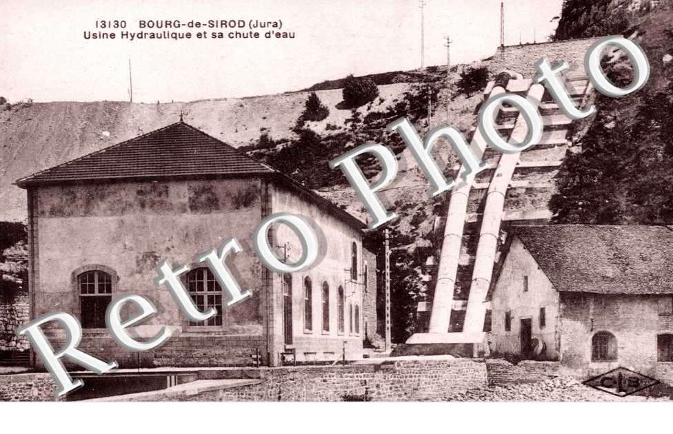 Usine Hydraulique et sa Chute d'Eau