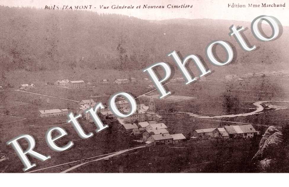 Vue generale et nouveau cimetiere