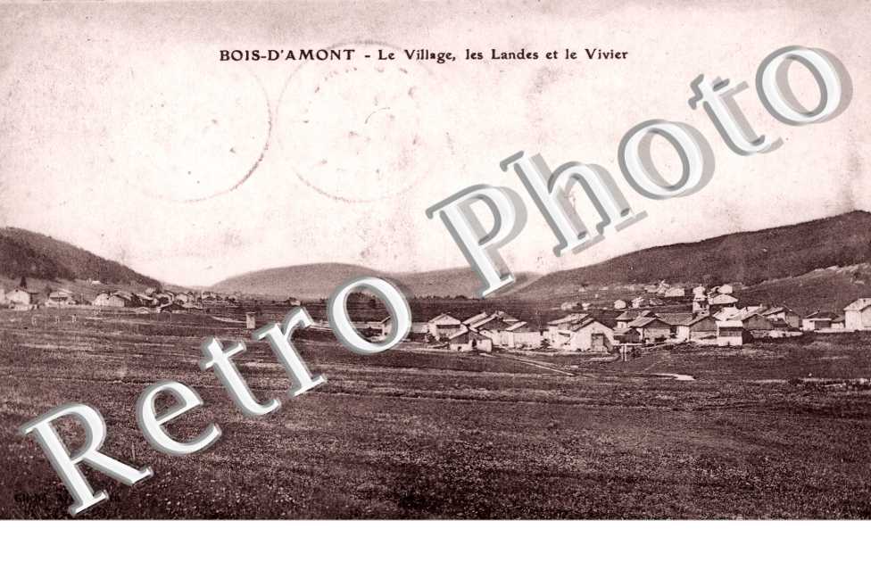 Village, les Landes et le Vivier