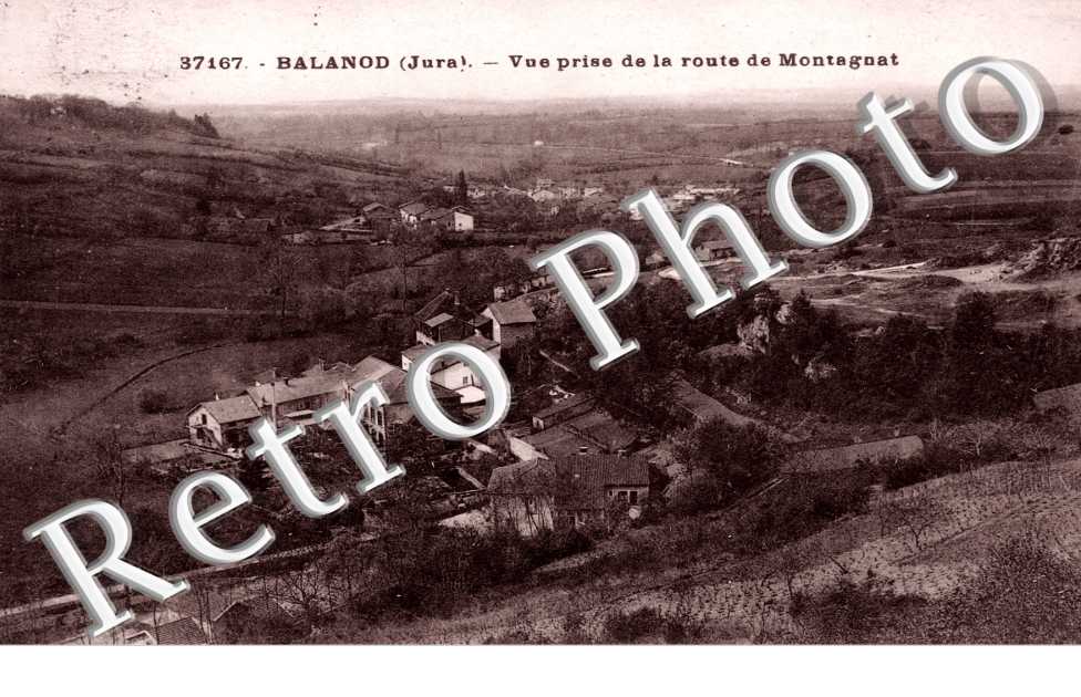 Vue prise de la Route de Montagnat
