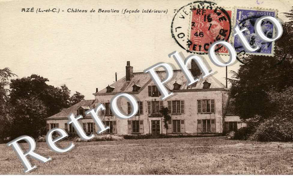 Chateau de Beaulieu (facade interieure)