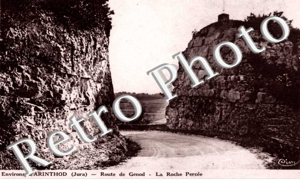 route de Genod - la roche percee