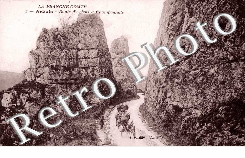 Route d'Arbois a Champagnole