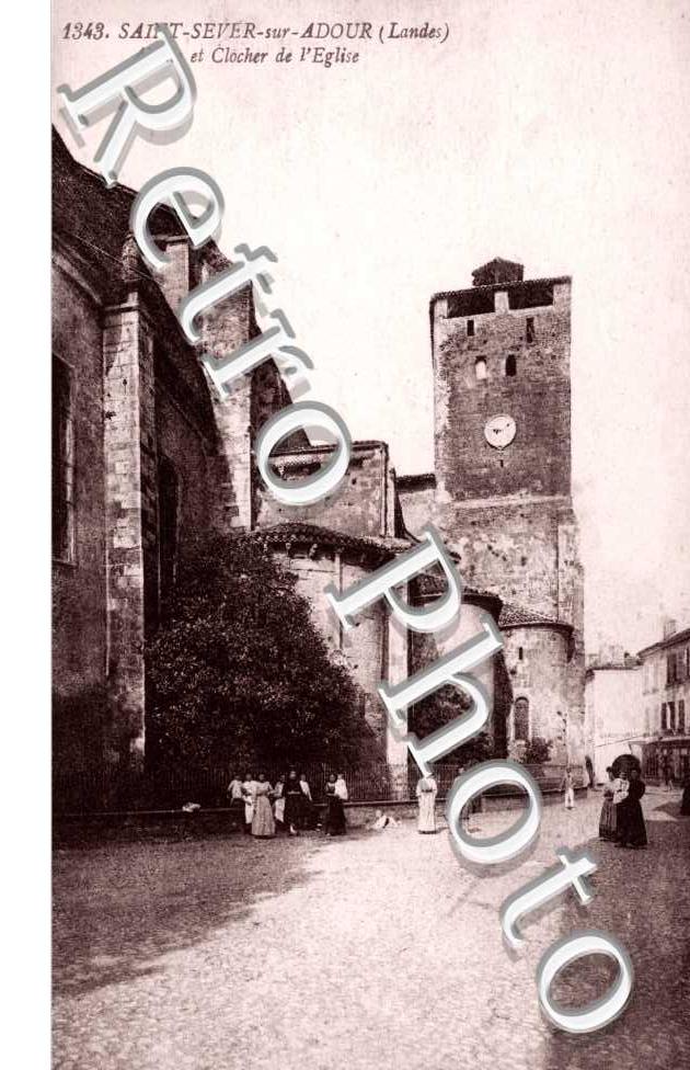 abside et clocher de l'eglise