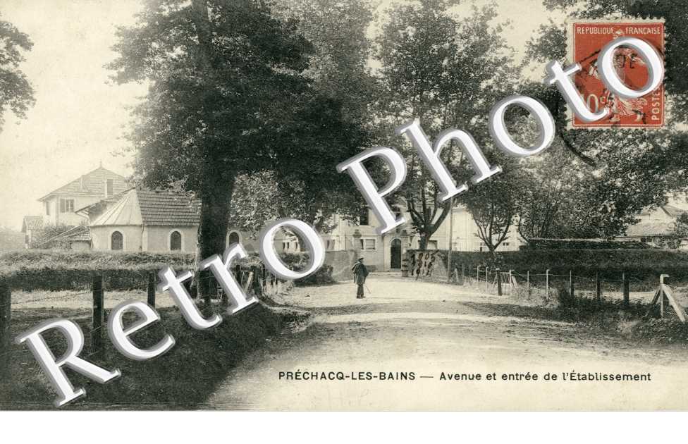 avenue et entree de l' etablissement