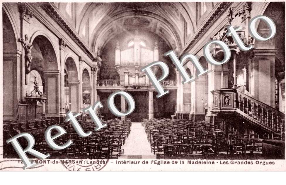 Interieur de l'eglise de la Madeleine