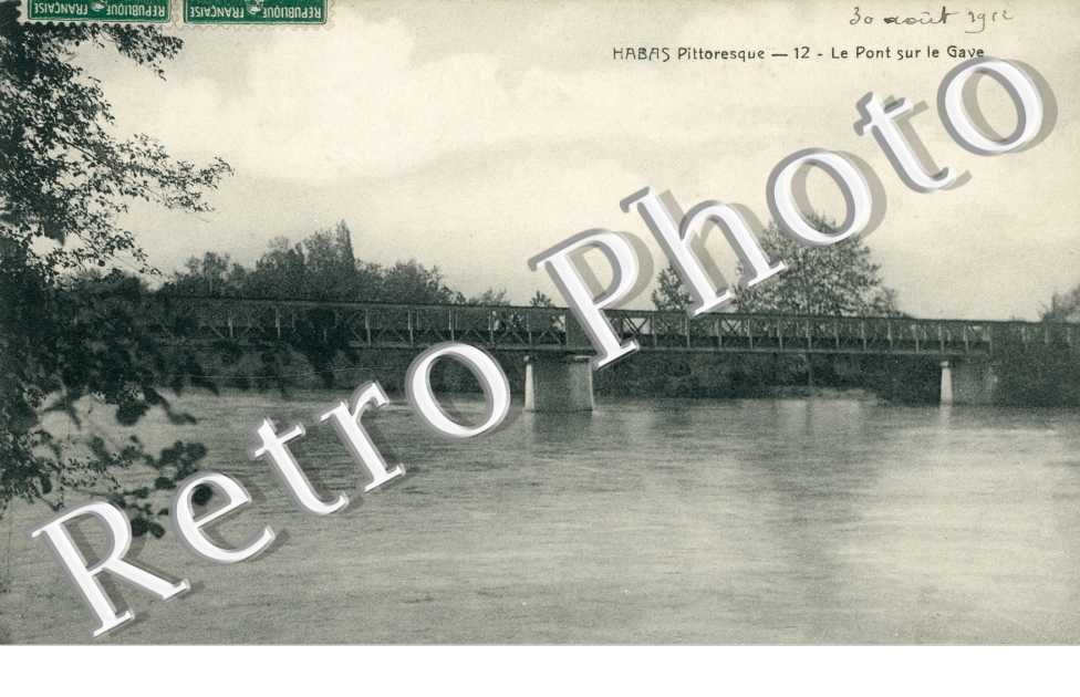 Le pont sur le Gave