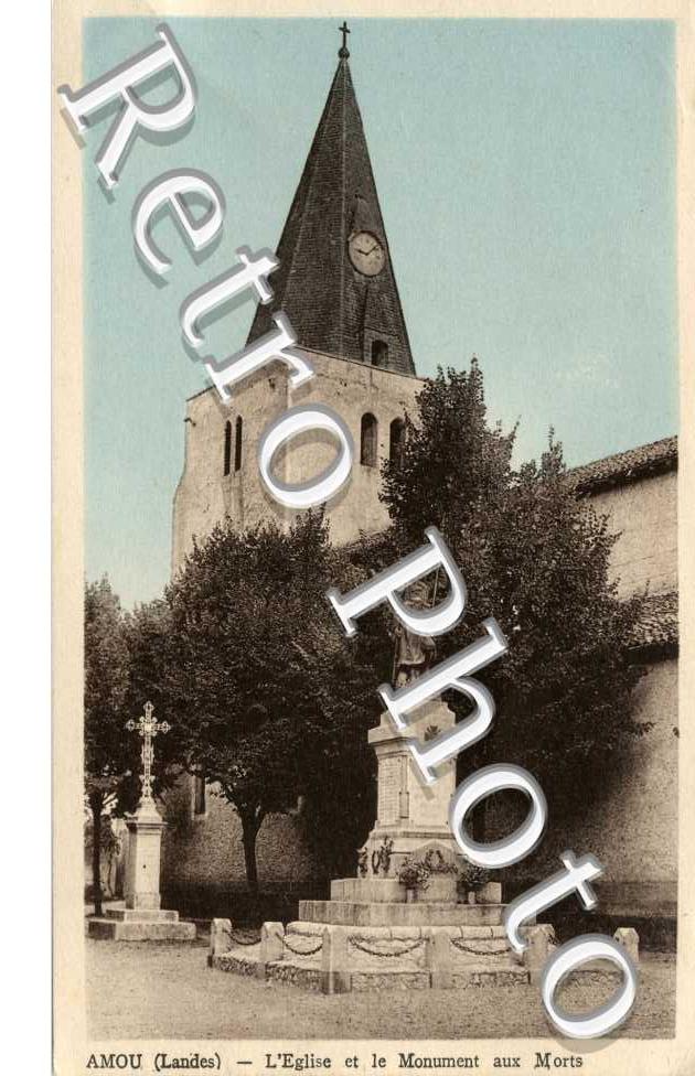 L'eglise et le monument aux morts