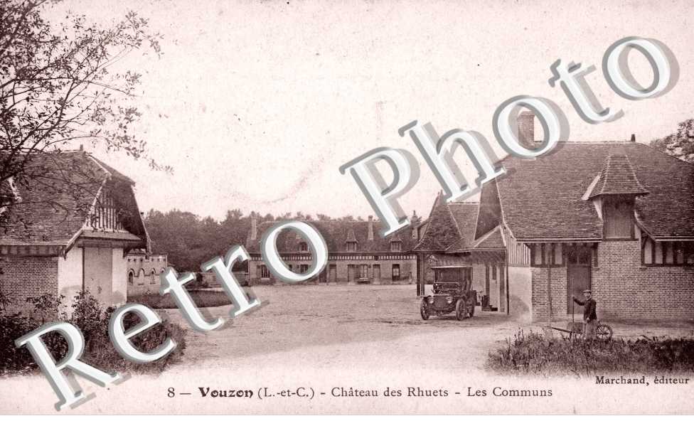 chateau des rhuets, les communs