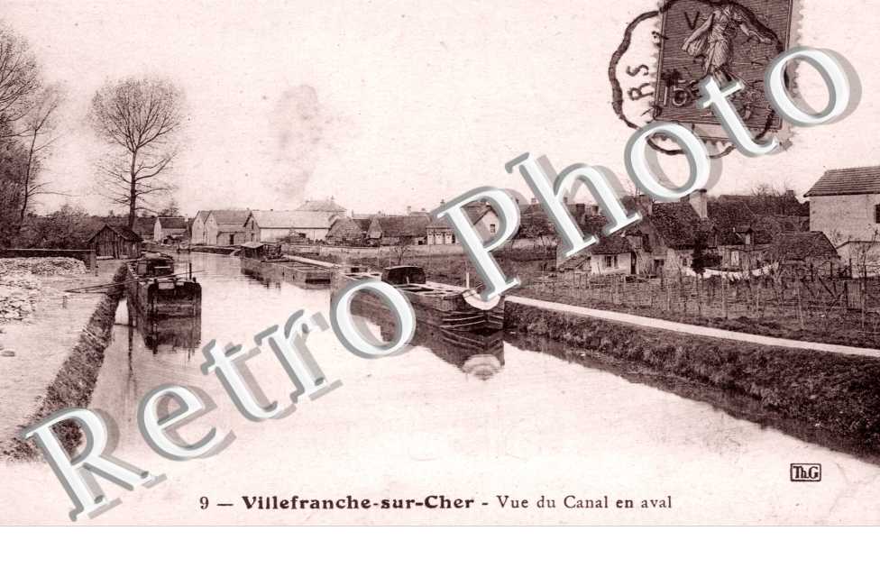 Vue du Canal en aval