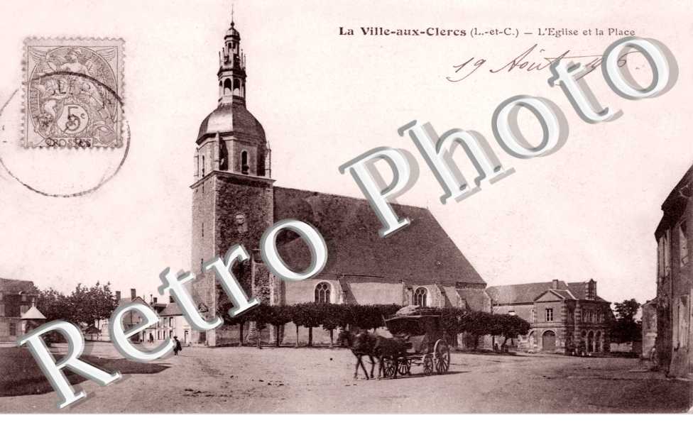 l'eglise et la place
